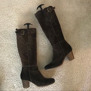 Brown Suede Manas Boots